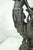 Black Antique Victorian Spelter & Marble Figural Mermaid Centerpiece Bowl Vase Epergne For Sale - Image 8 of 12