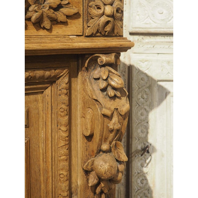 19th Century Bleached French Oak Hunt Enfilade, Circa 1880 For Sale - Image 9 of 18