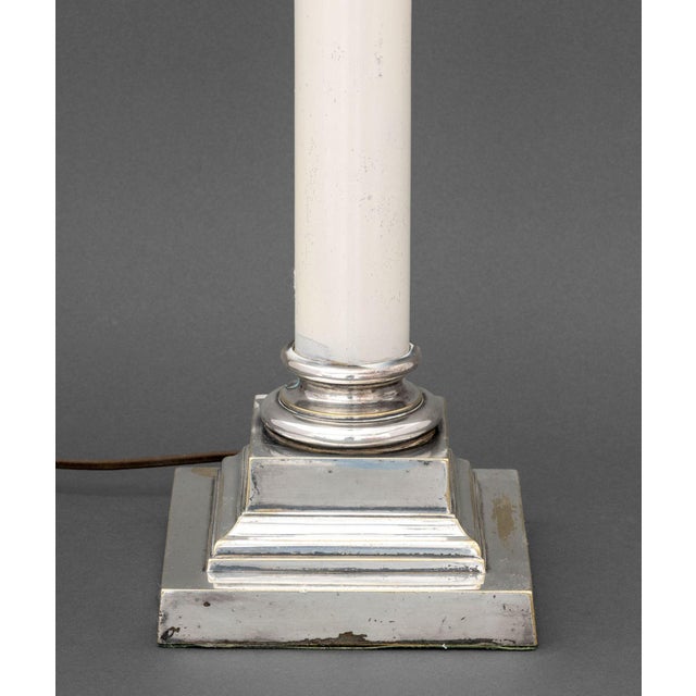 Neoclassical Corinthian Column Form Table Lamp For Sale In New York - Image 6 of 7