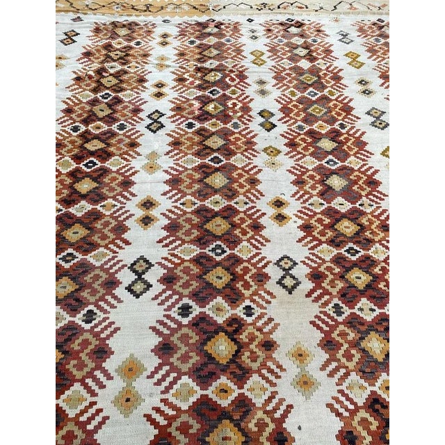 1920s Large Antique Transylvanian Kilim For Sale - Image 5 of 14