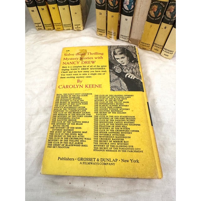 Vintage Nancy Drew Book Collection S/23 For Sale In Palm Springs - Image 6 of 8