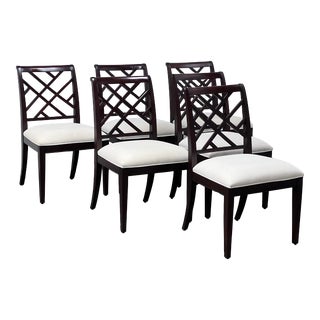 Jacqueline Dining Rooms Chairs, Set of Six For Sale