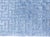 Blue Modern Fret Pattern Blue Silk Runner "Aegean Maze" by Doris Leslie Blau For Sale - Image 8 of 8