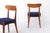1960s Vintage Danish Teak Chairs, 1960s, Set of 3 For Sale - Image 5 of 12