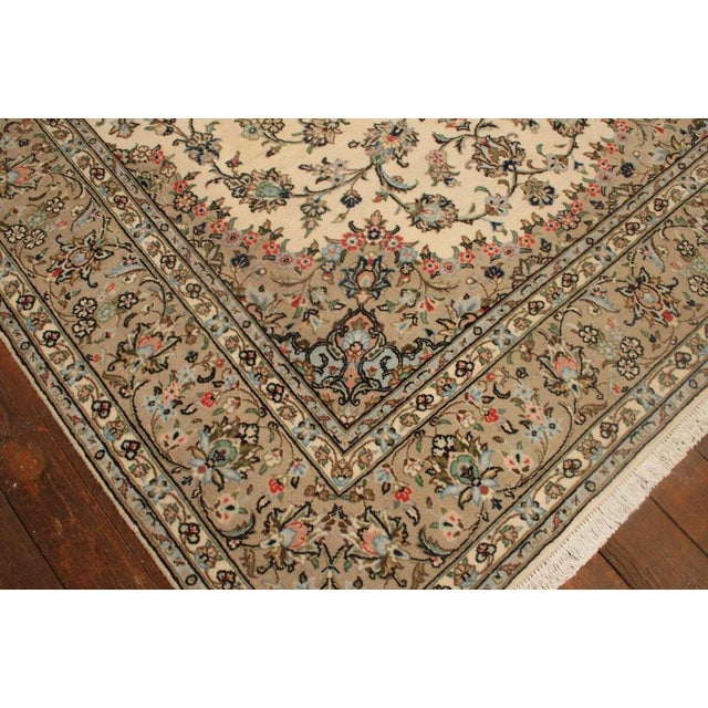 Brown Middle Eastern Hand-Knotted Rug For Sale - Image 8 of 11