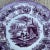 American A Antique Staffordshire "Palestine" Purple Transfer Decorated Plate, 1830’s For Sale - Image 3 of 12