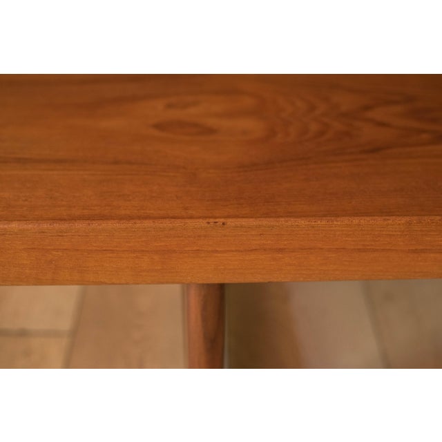 Vintage Scandinavian Low Teak Bruksbo Krobo Bench by Torbjørn Afdal for Bruksbo For Sale - Image 12 of 13