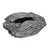 Late 20th Century American Studio Pottery Ikebana Vessel Graphite Gray For Sale - Image 9 of 10
