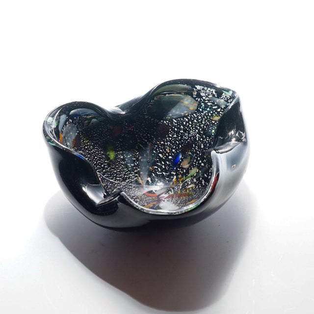 AVeM Italy Vintage Murano Tutti Frutti Art Glass Bowl 1950s For Sale - Image 4 of 6