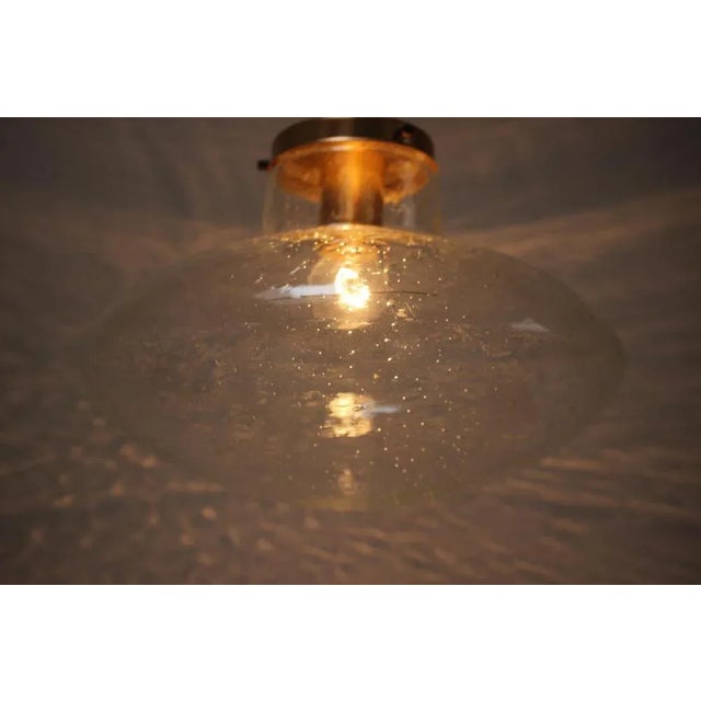 Mid-Century Glass Pedant by Kamenicky Senov, 1970s For Sale - Image 13 of 15