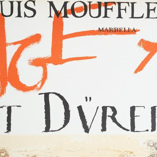 Limited Edition Unframed Homage to Albrecht Dürer Poster after Salvador Dalí, 1970s For Sale - Image 4 of 10