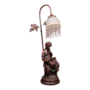 1980s Vintage French Decorative Lamp