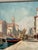 Knut Norman, Venice, 1950s, Oil on Panel, Framed For Sale - Image 4 of 18