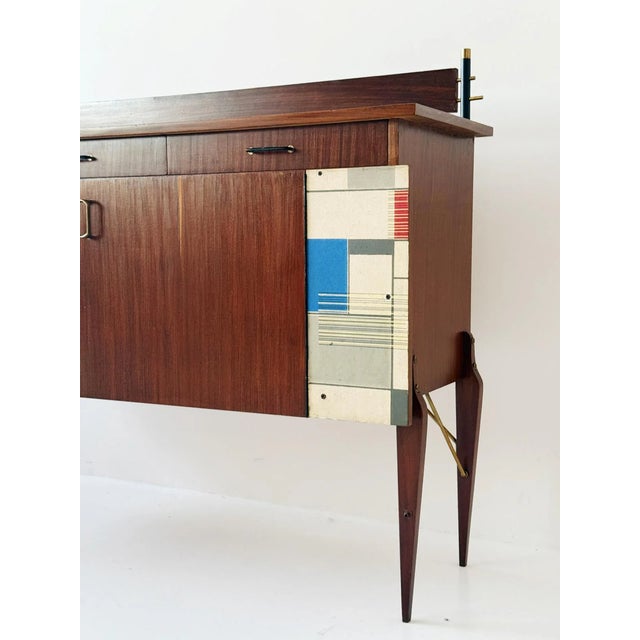 Mid-Century Wooden Sideboard, 1960s For Sale - Image 3 of 5
