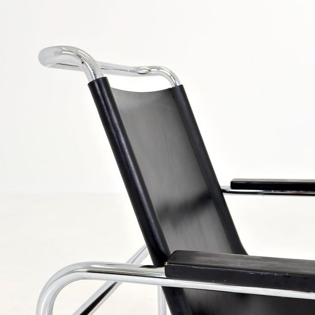 Mid-Century B35 - S35 L Lounge Chair by Marcel Breuer Bauhaus for Thonet, 1980s For Sale - Image 13 of 18