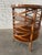 Wood Dessin Fournir Traversa Oval Tiered Side Table by Erika Brunson For Sale - Image 7 of 9