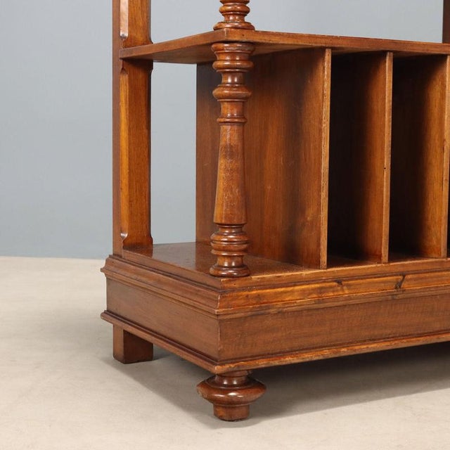 Late 19th Century Walnut Étagère, Italy For Sale - Image 6 of 8