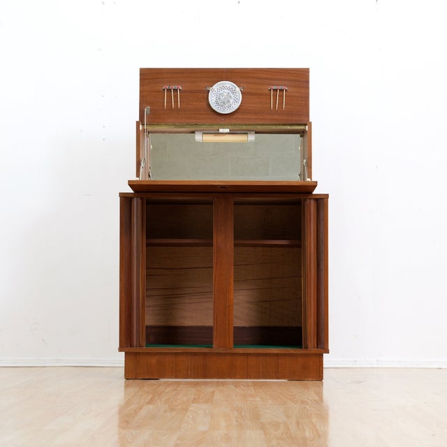 1960s English Teak Liquor Cabinet by Sureline For Sale - Image 4 of 12