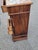 19th Century French Antique Walnut Marble Top Bedside Cabinet Nightstand For Sale - Image 17 of 18