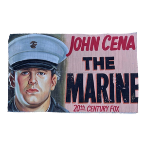 Huge Filipino Hand Painted John Cena the Marine Movie Poster