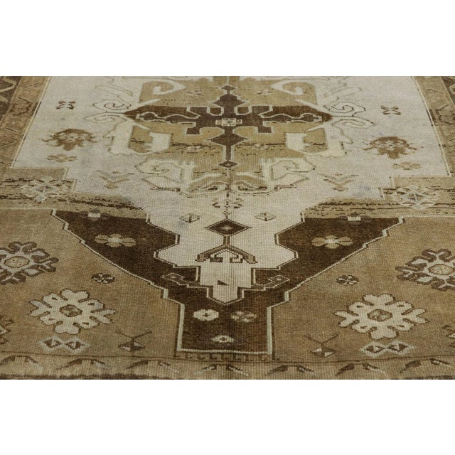 Vintage Turkish Kars Gallery Rug - 05'09 X 12'08 For Sale - Image 4 of 9