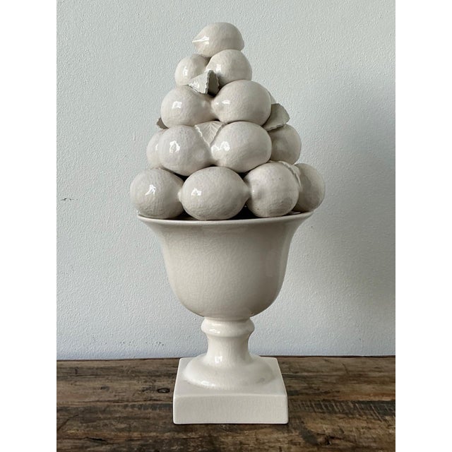 Vintage Ceramic Lemon Topiary For Sale In West Palm - Image 6 of 16