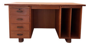 Vintage Desk in Oak