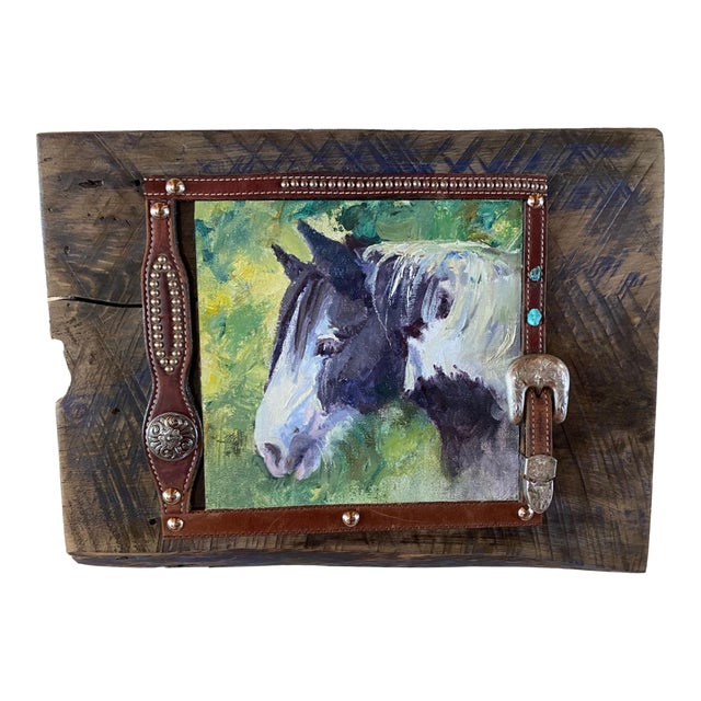 My Gypsy Friend ~ Lorie Batson, Original Oil Painting, Lorie's Portrait Captures the Calm Gentle Nature of These Family Friendly Horses. For Sale