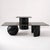 Postmodern Faux Marble Pedestal Side Table – Ceramic & Glass, 1980s, Mid-Century For Sale - Image 16 of 17