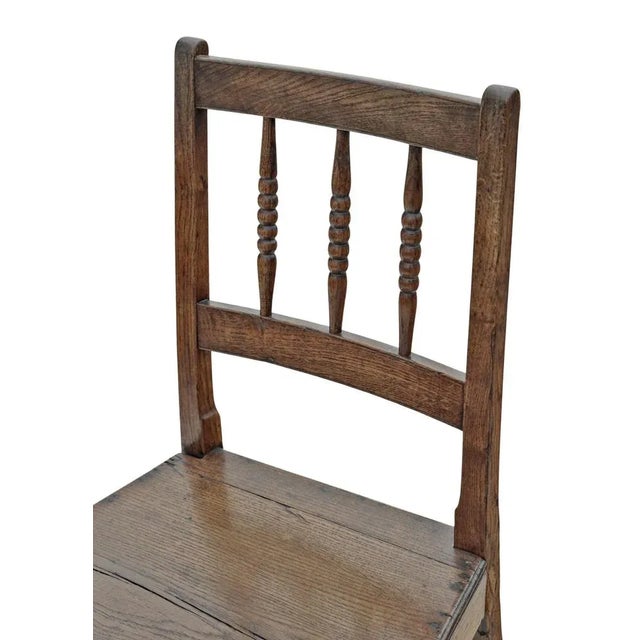 Dining Chairs in Oak, Set of 4 For Sale - Image 5 of 7