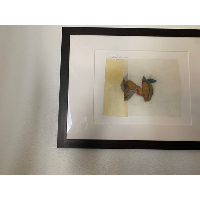 A dynamic mixed media oil paint, grease pencils, mineral spirits translucent paper surfaces like Mylar and vellum. Mary...