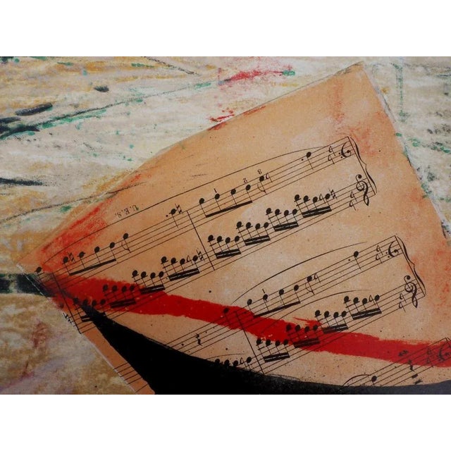 Lionel (Lionel Perotte, Dit), Tribute to Music, Original Carborundum Etching For Sale - Image 3 of 9
