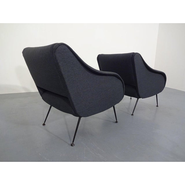Mid-Century Italian Armchair, 1950s For Sale - Image 6 of 10