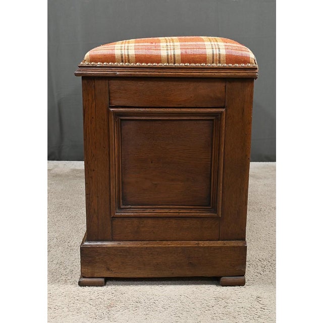 Storage Chest in Oak For Sale - Image 6 of 15