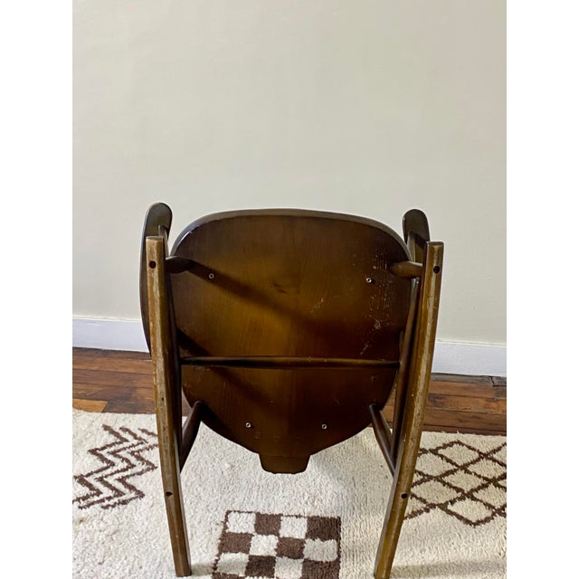 Wood Rocking Chair by Lucian Ercolani for Ercol, 1950s For Sale - Image 7 of 18