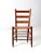 This is a beautiful antique splint weave seat chair. The rustic, natural wood chair features a ladder back and splint...