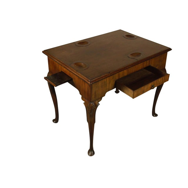 Traditional 18th-C. Irish Georgian Game Table For Sale - Image 3 of 17