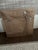 Mini Framed Art- great condition - Terracotta Classic Kuba Cloth square 9x9