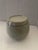 Off-white Antique Wabi-Sabi Crackle Glaze Stoneware Storage Jar With Blue Brushwork For Sale - Image 8 of 11
