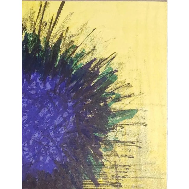 1960s Bernard Buffet, Lila Bouquet, 1968, Lithograph For Sale - Image 5 of 6