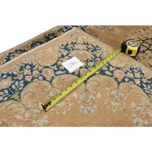 Mid 20th Century Vintage Persian Kirman Runner - 03'03 X 17'06 For Sale - Image 5 of 10