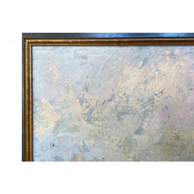 Sail Boat Painting - French Mid-20th Century Oil on Board Painting For Sale - Image 4 of 10