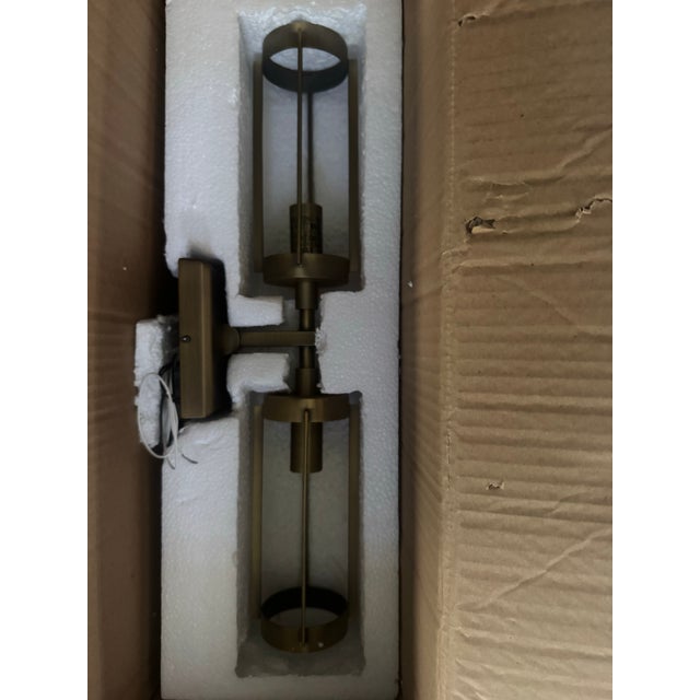 Mid-Century Modern Flynn Linear Bath Sconce (Ralph Lauren for Visual Comfort) For Sale - Image 3 of 3