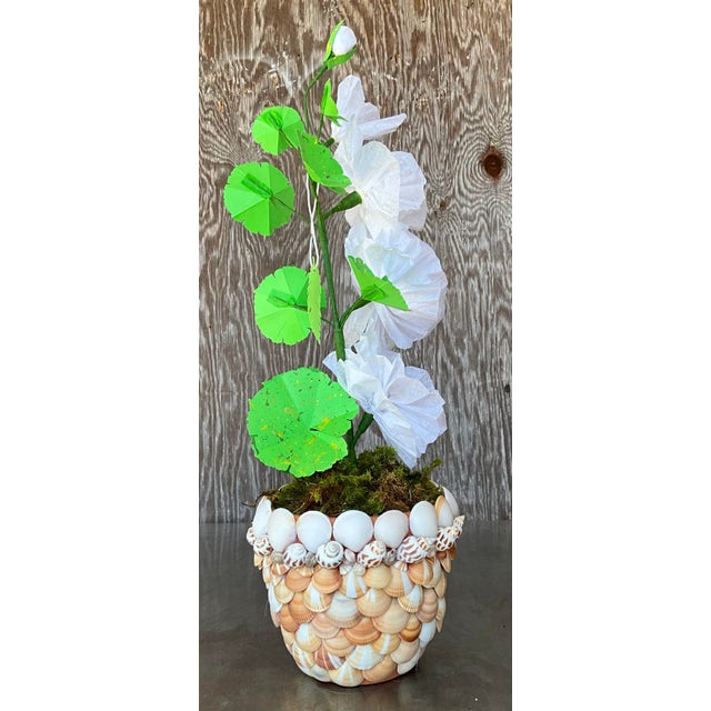 Early 21st Century Contemporary Hand Rolled Paper Flowers For Sale - Image 5 of 9