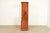 18th Century Antique English William & Mary Banded Walnut Mirror Front Secretary Desk With Bookcase Hutch For Sale - Image 14 of 17