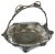 Rustic antique silver-plate bowl. It is in as found condition with years of natural patina. Bowl rim height: 2.25"H....