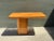 Late 20th Century Vintage Geometric Wood Extendable Game Table For Sale - Image 5 of 12