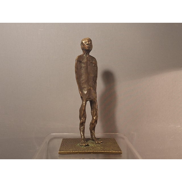 Umberto Del Negro, Figurative Sculpture, 1969, Bronze For Sale - Image 4 of 6