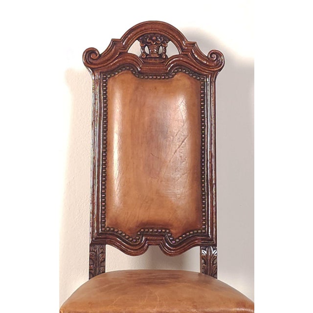 Baroque Norwegian Baroque Chair, Circa 1700 For Sale - Image 3 of 11