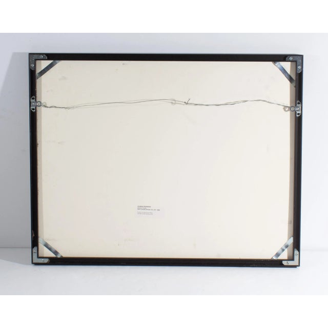 1998 “Shower Poster” Signed Limited Edition Linocut by Jonathan Weinberg For Sale - Image 9 of 10